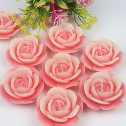 Shraddha Creation Pink & White 8 Candle-picture-17
