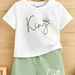 CUTEVIBE Unisex Kids Printed clothing set-image-78