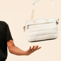 Assembly Lightweight Laptop Bag with Padded Compartment 14 inches .Sleek & Waterproof Cross Body Messenger Bag with Trolley Sleeve-image-26