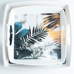 Superware Melamine Serving Tray Set Wild Matte (Set Of 2)-28
