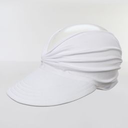 Tipy Tipy Tap Cotton Solid Sun Cap - White - Diameter 54 cm-11