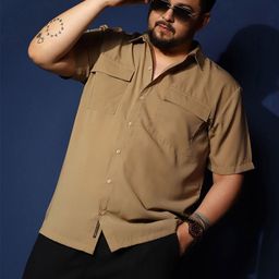 Instafab Plus Men Comfort Opaque Casual Shirt-picture-5