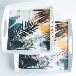 Superware Melamine Serving Tray Set Wild Matte (Set Of 2) image 2