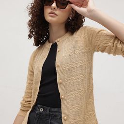 The Roadster Life Co. Self Design Embellished Cardigan-picture-46