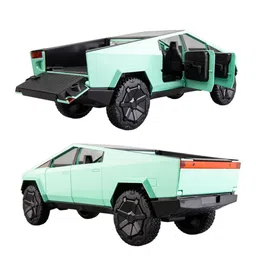DEZICON Kids 1:24 Die Cast Metal Model Cyber Truck Toy Car-48