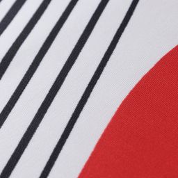 Pine Active Knit Half Sleeves T-Shirt With Colour Block & Text Print - Multi Colour image 4