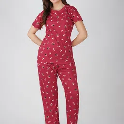 BAESD Women Printed Night suit-image-112