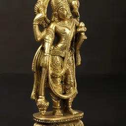 Exotic India Gold-Toned Religious Figurine Showpiece-picture-42