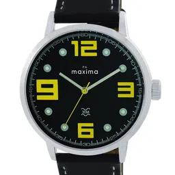 maxima Men Dial & Leather Straps Analogue Watch 67841LMGI-image-6