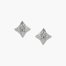 VALANOVA 14K White Gold 0.42 Ct Lab Grown Diamond Earring-image-74
