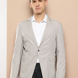 INVICTUS Notched Lapel Single-Breasted Blazer-picture-57
