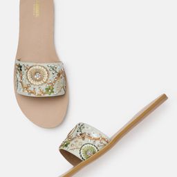 Anouk Women Ethnic Embellished Flats-35