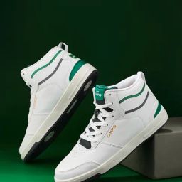 Campus Men's OG COLLECTION White Ankle High Sneakers-image-34
