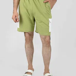 Blissence Men Colourblocked Lounge Shorts-picture-33