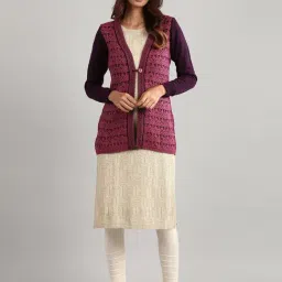 Aurelia Purple & Pink Crochet Pattern Cardigan-image-44