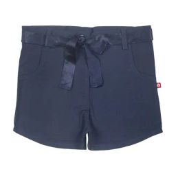 Nino Bambino Kids Navy Organic Cotton Shorts-image-58