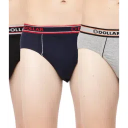Dollar Bigboss Multicolor Solid Briefs (Pack of 3)-picture-22