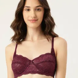 Leading Lady Wine Non-Padded T-Shirt Bra-25