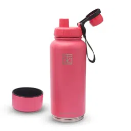 The Indus Valley Pink Stainless Steel Bottle (0.9L)-31