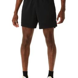 Asics Men's Performance Black Actibreeze Vented Knit 7in Shorts-image-54
