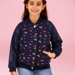 Cutecumber Girls Navy Jacket-image-97
