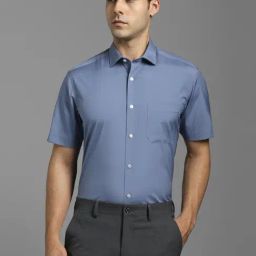 Louis Philippe Blue Regular Fit Shirt-picture-21