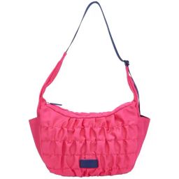 Nautica Fushia Solid Medium Hobo Handbag-image-85