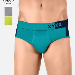 XYXX Pack of 3 Ultra Soft Moisture Wicking Briefs XYBRF3PCKN259-picture-14