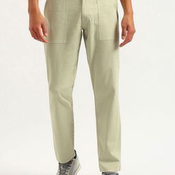 United Colors of Benetton Men Straight Fit Trousers-image-62