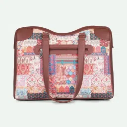 ZOUK Kutch Gamthi Printed Tote Handbag image 5
