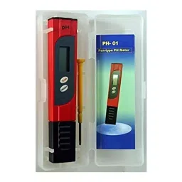 NS Battery Powered Digital LCD Display pH Meter Pen Type for Laboratories image 2