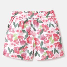 United Colors of Benetton Girls Multicolor Cotton Printed Shorts-image-3