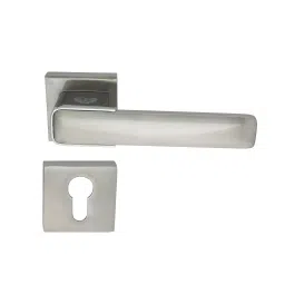 Harrison Apple 16.5X13.5X10 mm Zinc S/C Finish Mortise Handle Set Complete Pack, 60642-picture-38