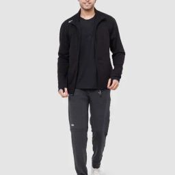 Dida Black Regular Fit Sports Jacket-image-25