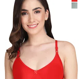 Liigne Pack Of 2 Full Coverage Non Padded Everyday Bra With All Day Comfort-40