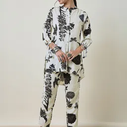 Soch Printed Top With Trouser Co-Ords-image-18