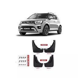 Automoto Cup Type Mud Flaps Splash Guard Front & Rear for Maruti Suzuki Ignis All Models (Set of 4)-12