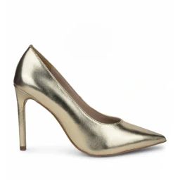 Nine West Women's Gold Stiletto Pumps-image-57