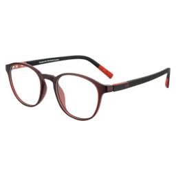 Ted Smith Maroon Round Unisex Eye Frames-picture-20