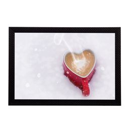 eCraftIndia Red & White Coffee Mug UV Wall Art-image-26