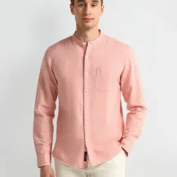 U.S. Polo Assn. Pink Slim Fit Shirt-picture-21