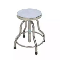 RM Social Stainless Steel Revolving Stool for Hospitals, RM080-33