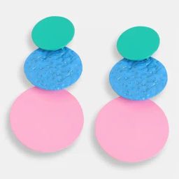 Sohi Gold Plated Party Designer Dangler Earrings-13