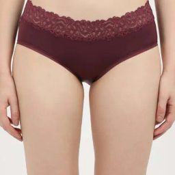 Calvin Klein Maroon Plain Hipster-image-51