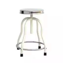 RM Social Mild Steel Revolving Stool with 4 Legs for Hospitals and Clinics, RM081-picture-1