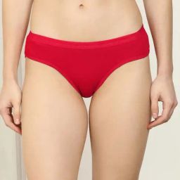 AROUSY Red Plain Bikini Panty-picture-7