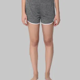 Da Intimo Grey Textured Shorts-58