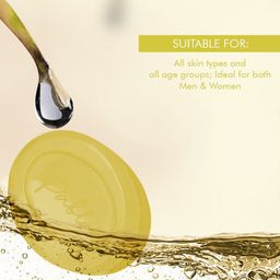 PABLO Set Of 10 Glycerine & Lemon For Glowing & Smoothening Skin Bath Soaps-60gm Each image 4
