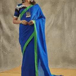 SALWAR STUDIO Pure Cotton Saree-picture-56