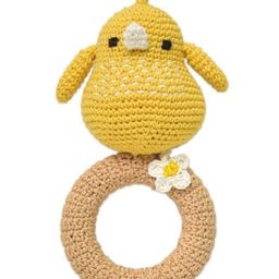 Happy Threads | Bird Rattle |Yellow |  16 cm | Adorable| Rattle| For Babies | Gifting-26
